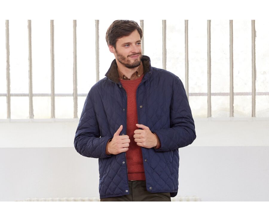 Chaqueta acolchada para hombre Navy - TORSTEN II