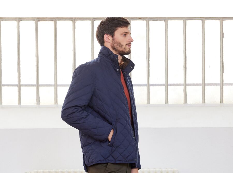 Chaqueta acolchada para hombre Navy - TORSTEN II