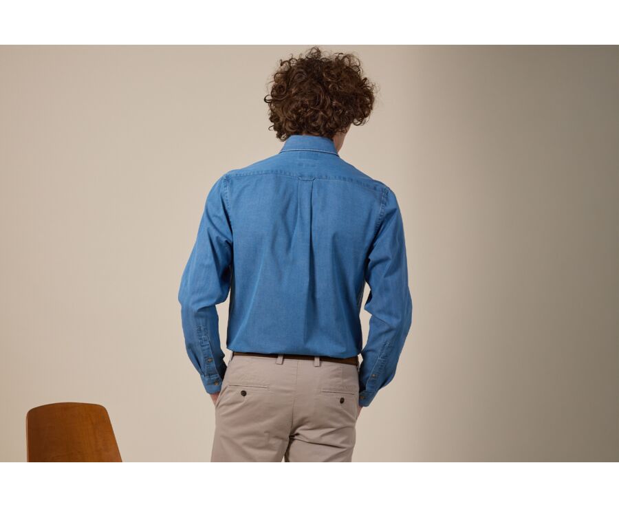 Camisa vaquera de hombre Denim claro - CHESTON
