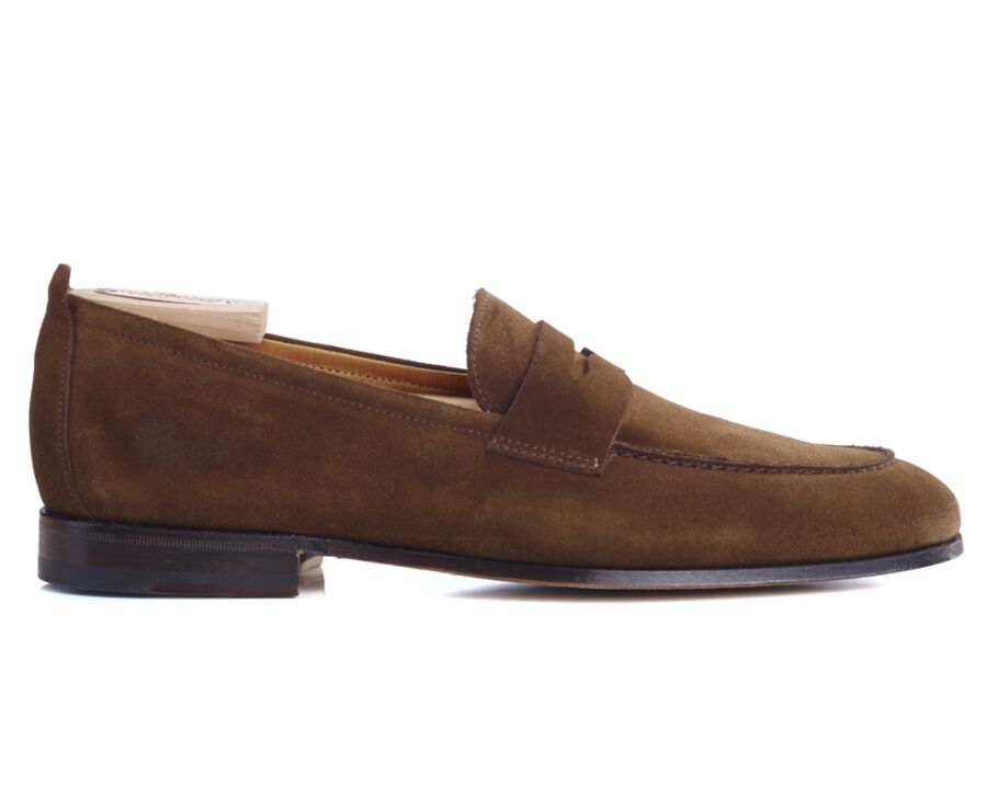 Mocasín de terciopelo Terciopelo Habana para hombre Cevio | Bexley