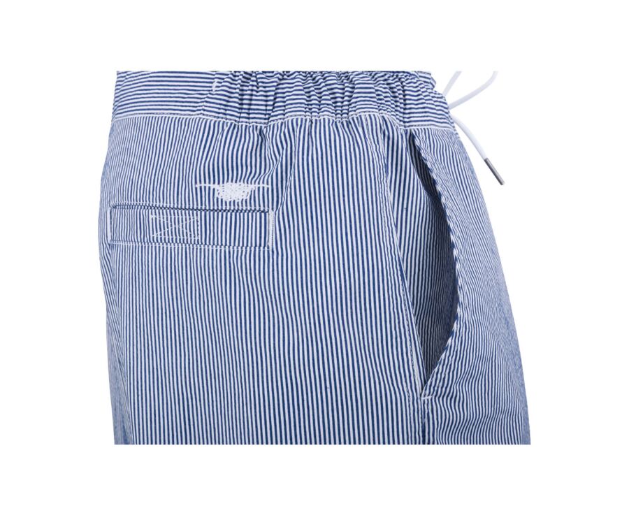 Bañador de hombre rayado Navy - BRENTAN