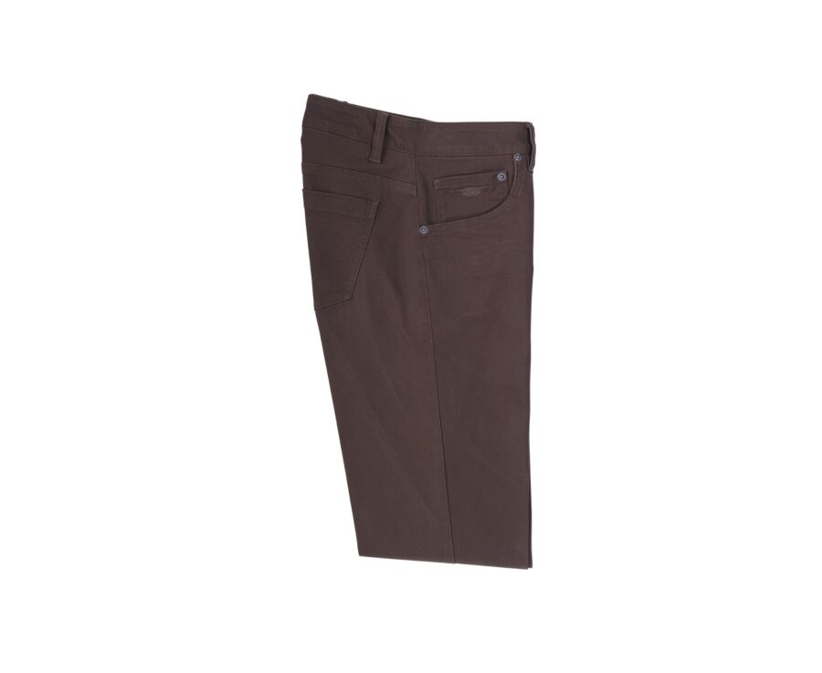 Pantalón 5 bolsillos hombre Chocolate - KARSON