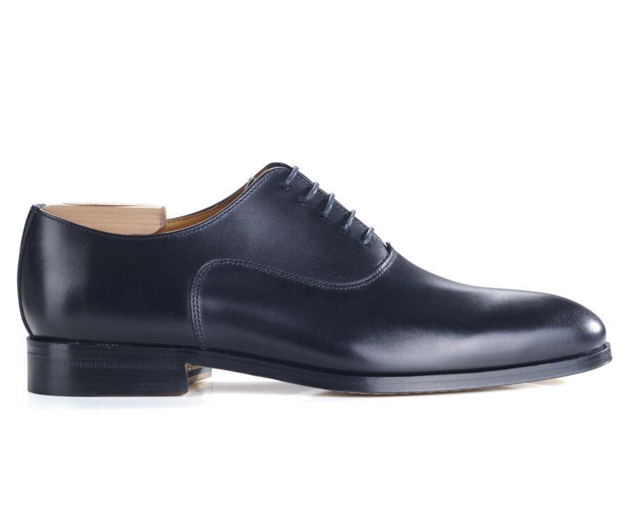 Zapatos Oxford hombre negro con suela de piel - WAYFORD