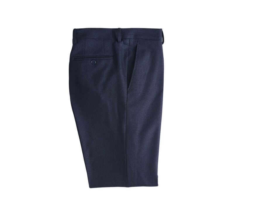 Pantalón de vestir Espiga azul marino oscuro - Lelian