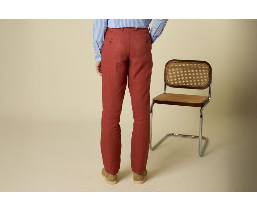 Pantalón chino hombre Terracota - KYLSON