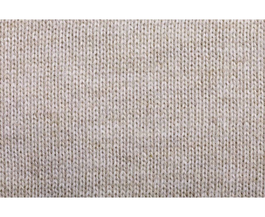 Polo de Punto para Hombre Beige moteado - BRAIDEN