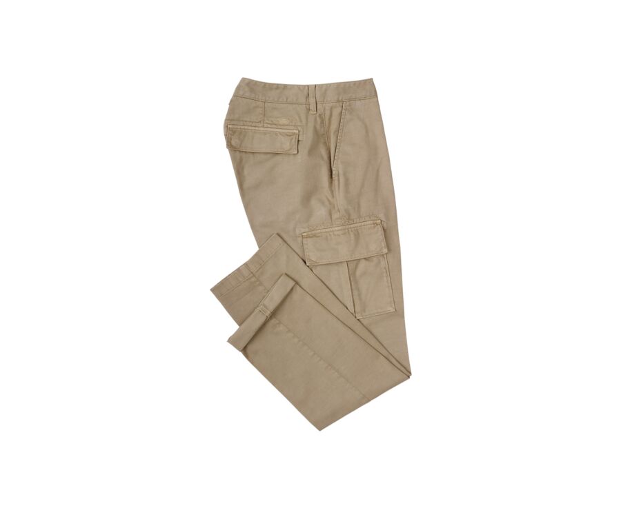 Pantalones cargo camel de hombre - KEANAN II