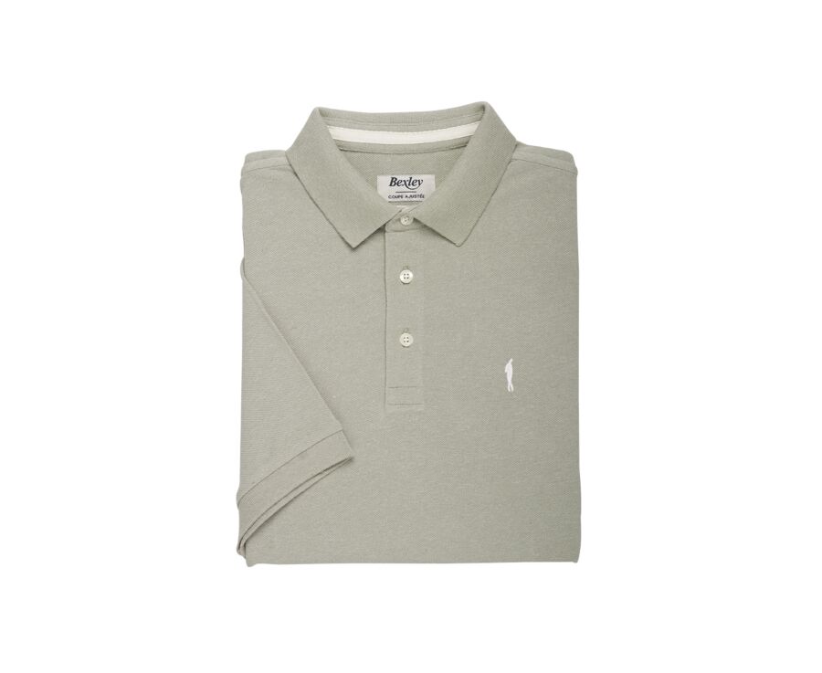 Polo de hombre - Verde tila - ADGER