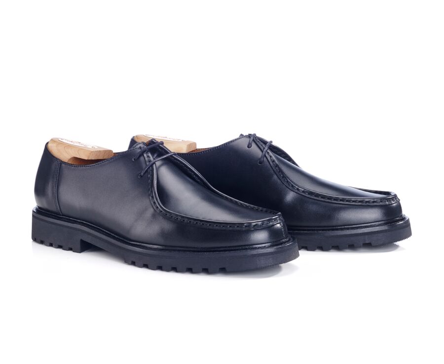 Zapatos derby Negros para hombre con suela de goma - COLNEY II GOMME