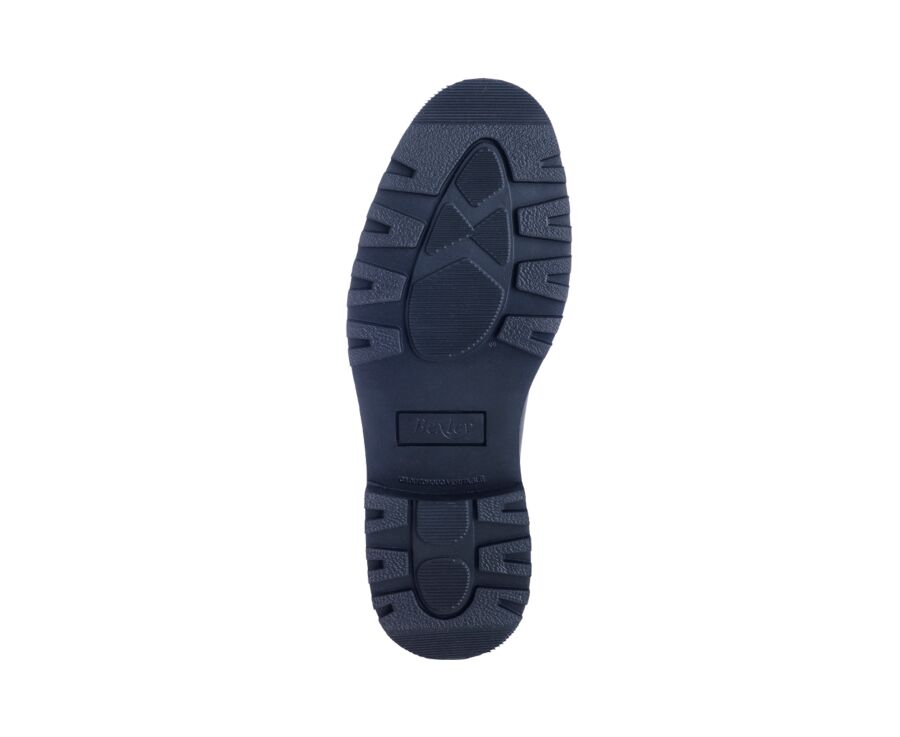Zapatos derby Negros para hombre con suela de goma - COLNEY II GOMME