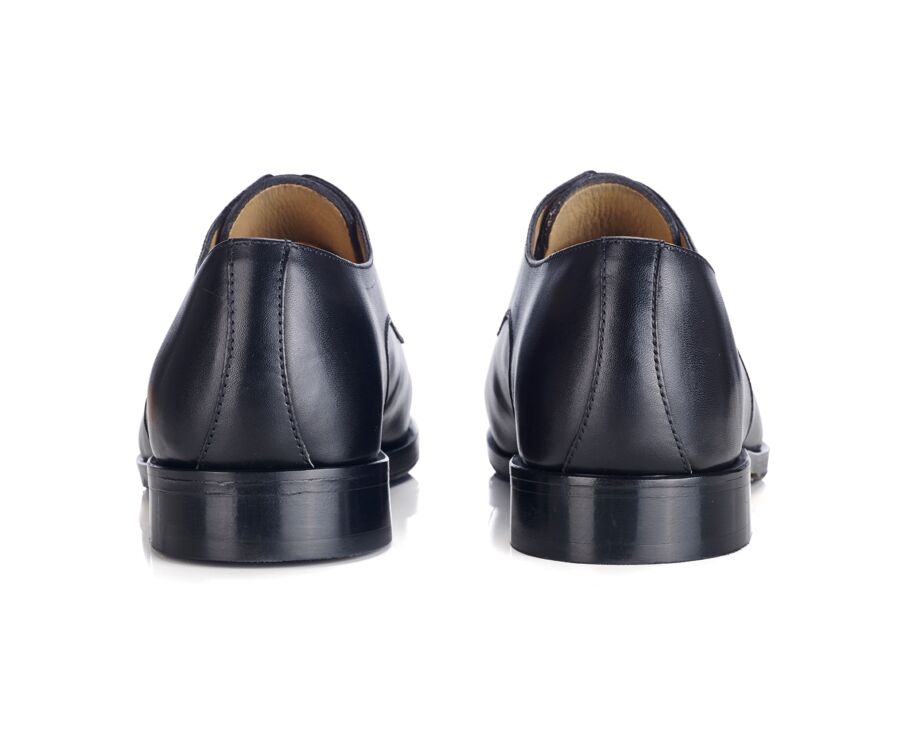 Derbies negros de hombre con suela de cuero y goma de caucho - MAYWELL PATIN