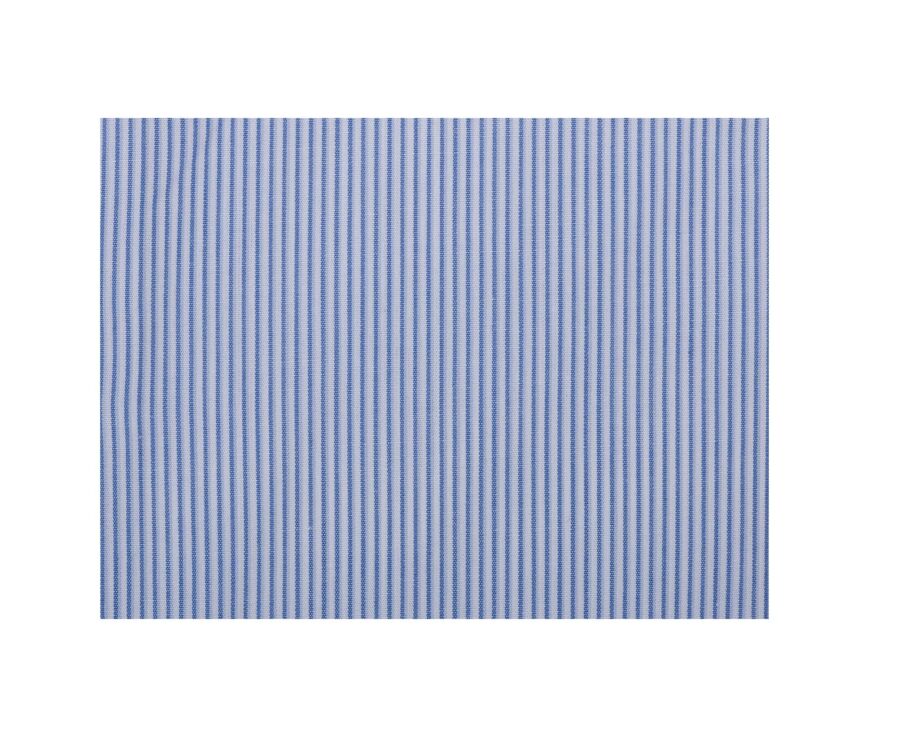 Camisa Celeste de algodón - Cuello francés - ANDRIEN CLASSIC