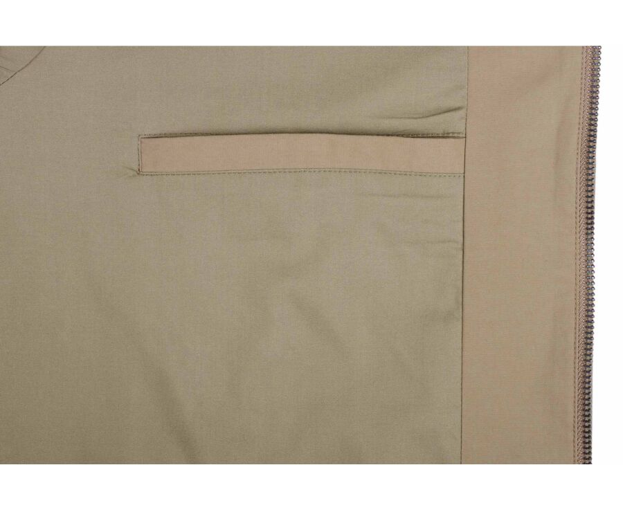Chaqueta impermeable para hombre Beige oscuro - ORLAND
