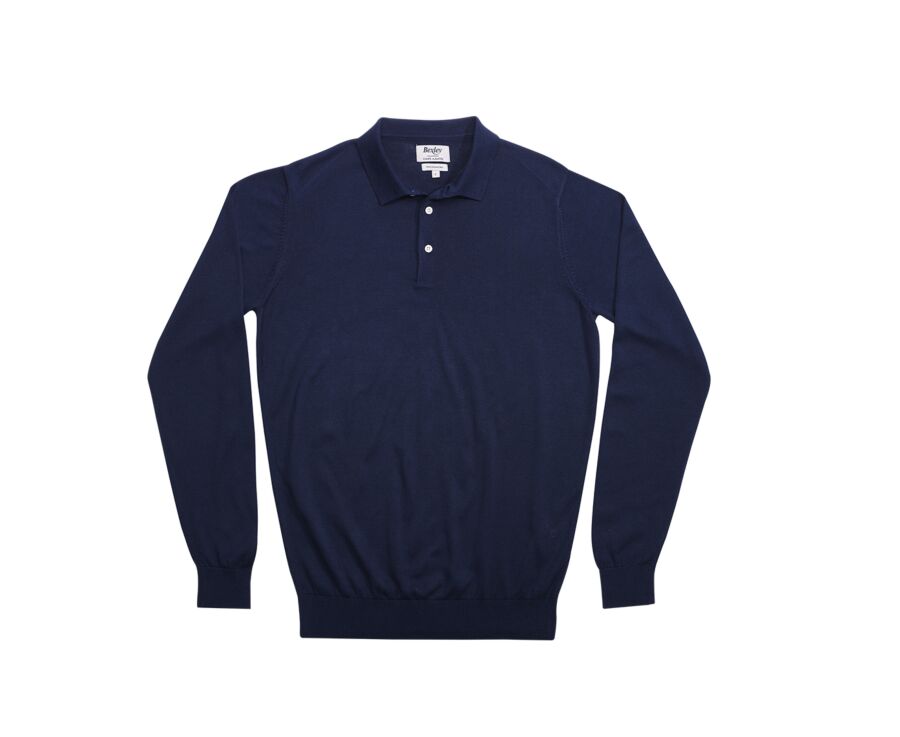Jersey para hombre Azul petróleo - Cuello Polo - BRAIDEN ML