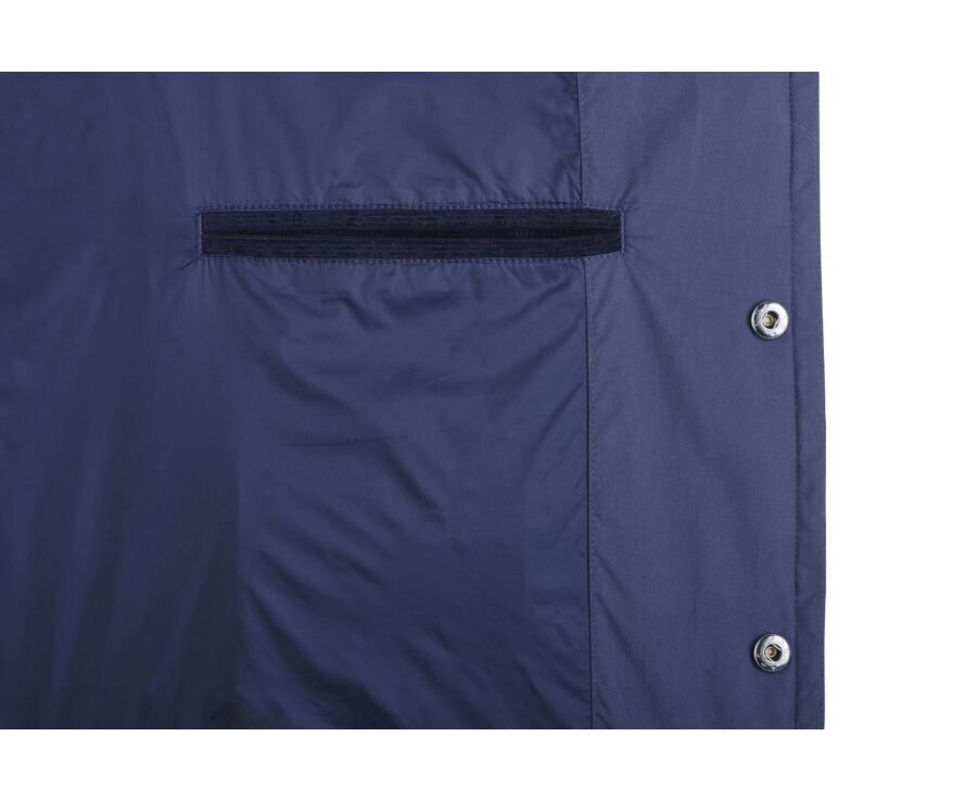 Chaqueta acolchada de plumón en Navy - NORSTEN