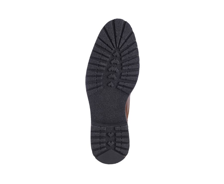 Botines de hombre – Coñac patinado - HEYBRIDGE GOMME