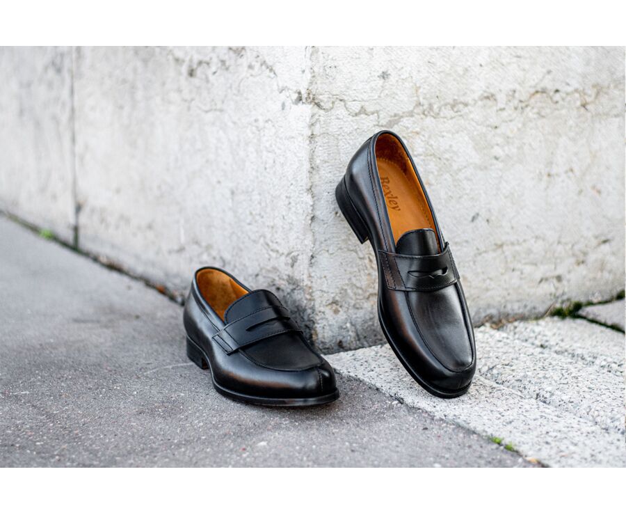 Mocasín hombre piel Negro - WEMBLEY CLASSIC