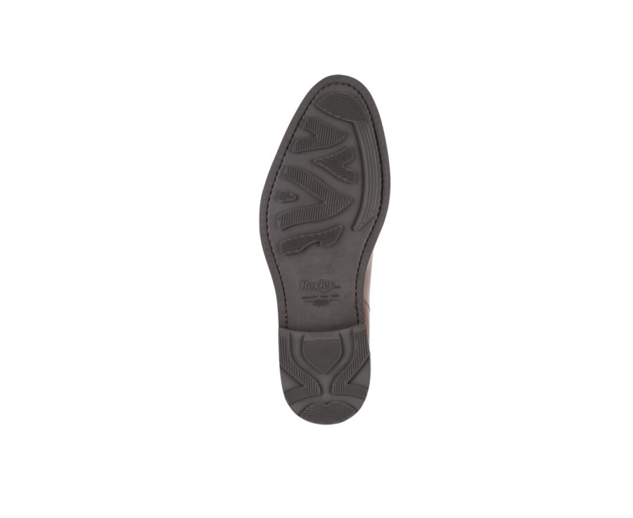 Zapatos derby de hombre Coñac con suela de caucho - KENT GOMME COUNTRY