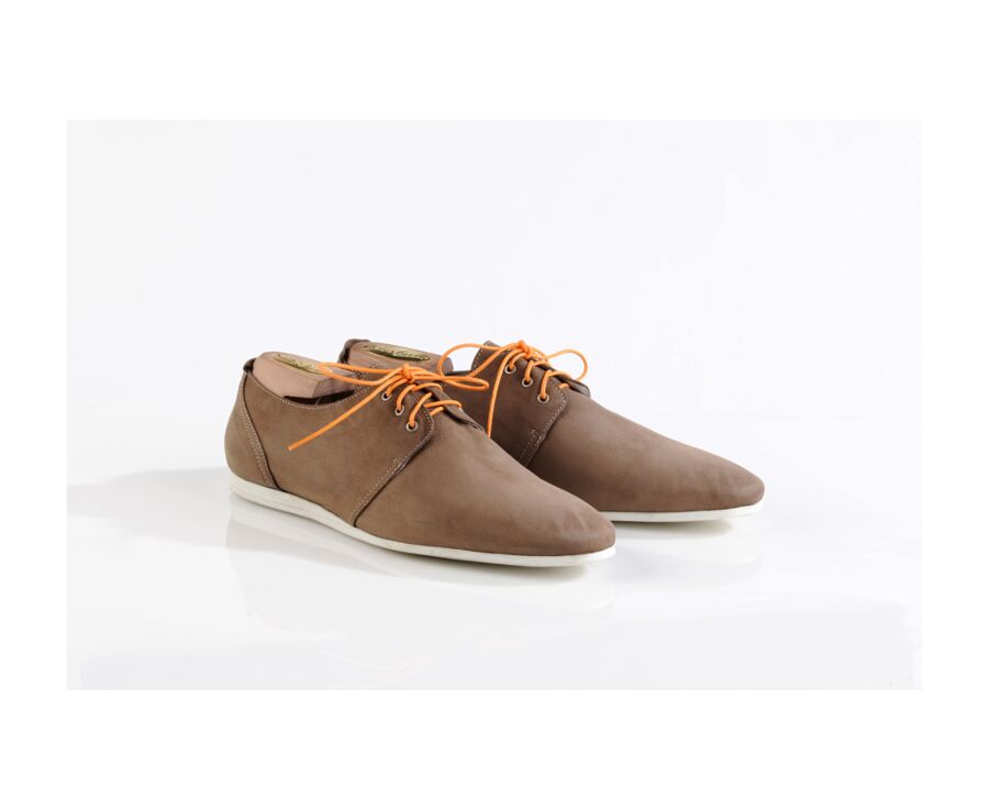 3 pares de cordones para zapatos de vestir - Parma, Azul y Naranja