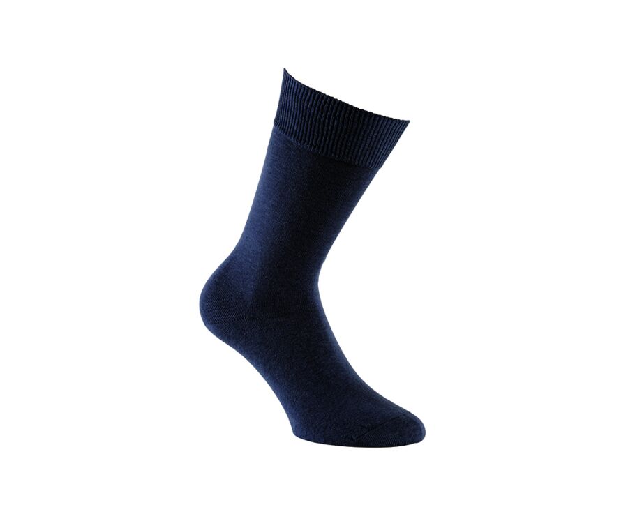 Calcetines de algodón grueso para hombre Azul marino