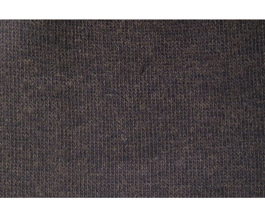 Calcetines de algodón gruesos para hombre Marrón oscuro