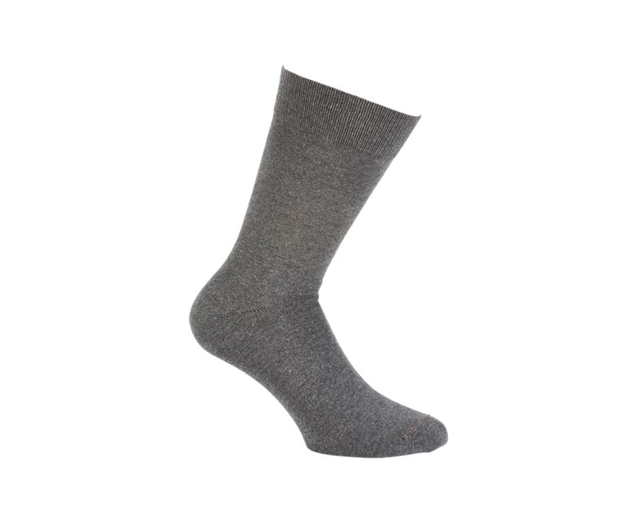 Calcetines finos de algodón para hombre Antracita