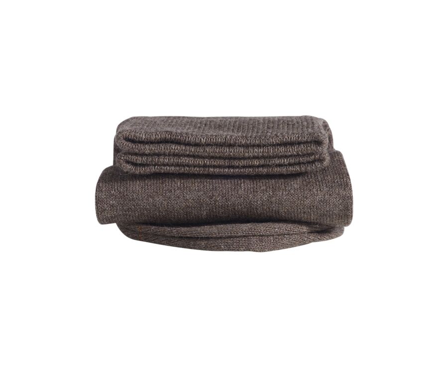Calcetines de algodón para hombre Chocolate moteado