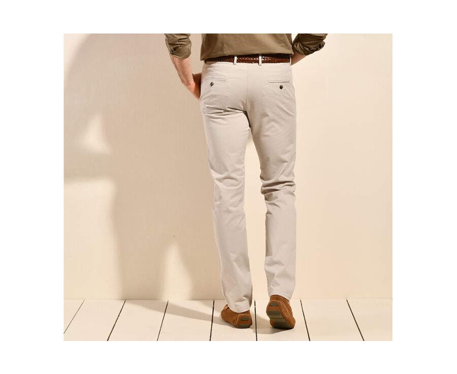 Pantalón chino hombre Greige - KYRK