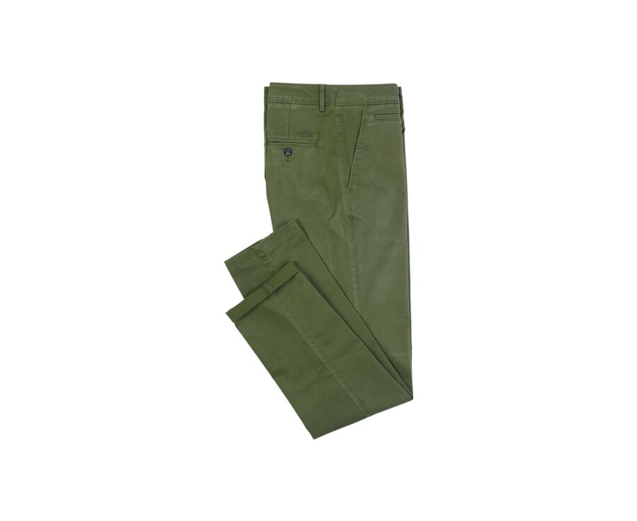 Pantalón chino hombre Verde bosque - KYRK