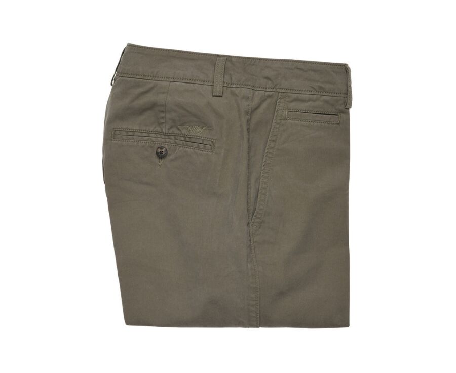 Bermuda tipo chino para hombre Topo oscuro - BARRY