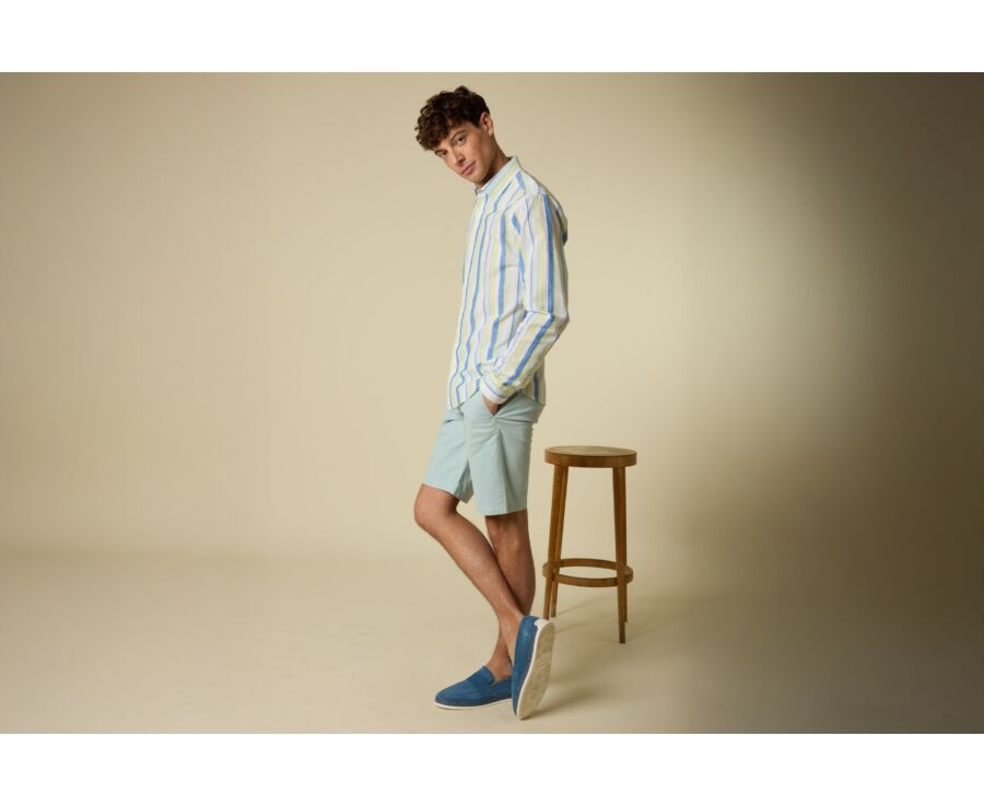 Bermuda chino hombre Eucalipto - BARRY