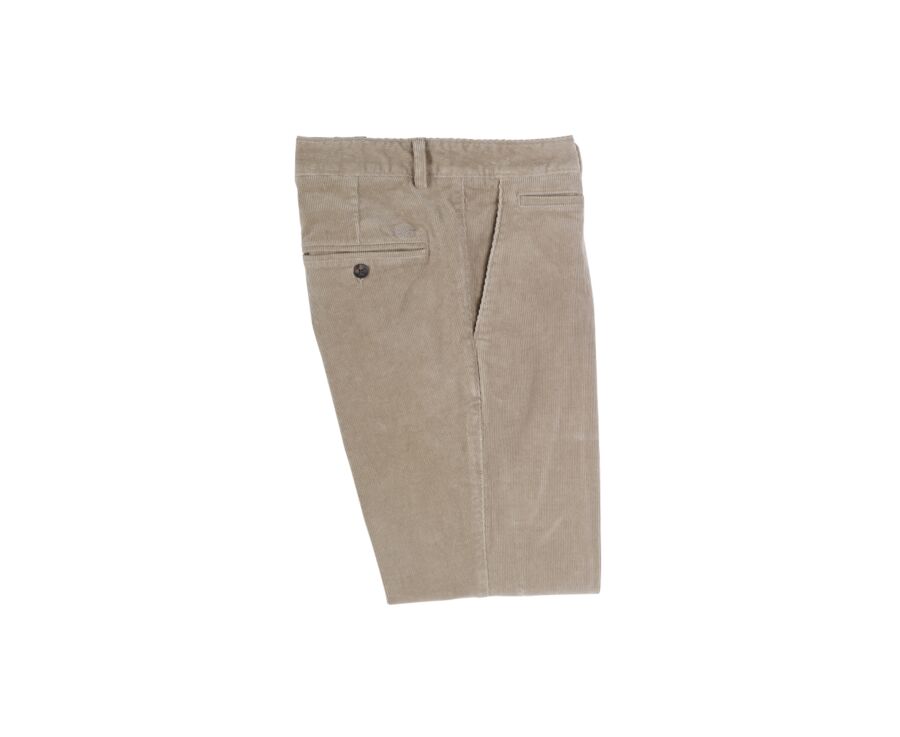 Pantalón chino de pana Aceituna Claro para hombre - NORMAN