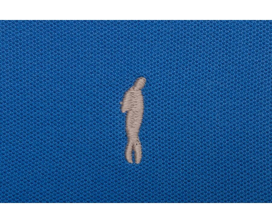 Polo para hombre Azul vaquero - GARETH