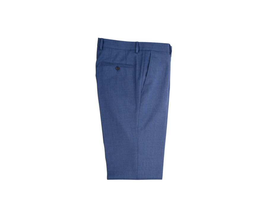 Pantalón de traje hombre Azul claro moteado - LAZARE