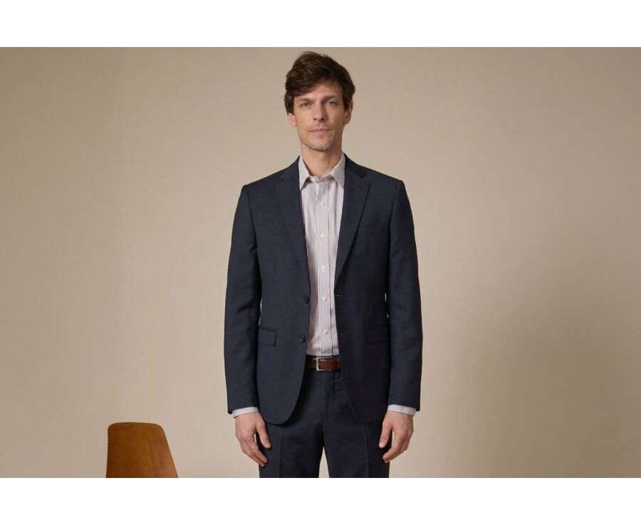 Chaqueta de traje para hombre - Negro - LAZARE