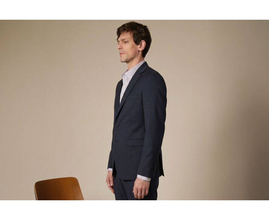 Chaqueta de traje para hombre - Negro - LAZARE