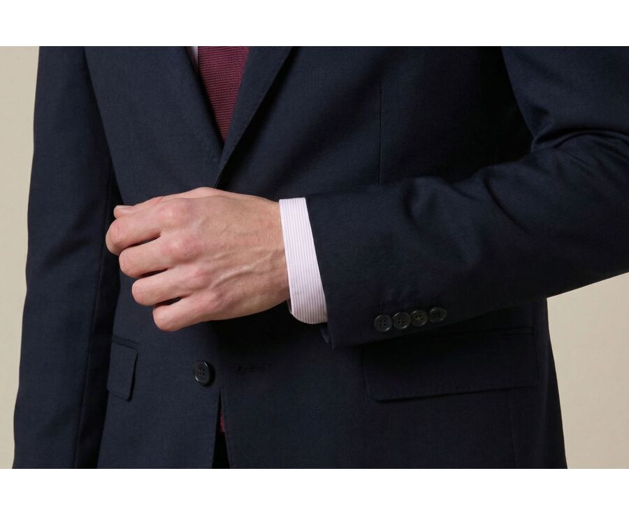 Chaqueta de traje para hombre - Negro - LAZARE