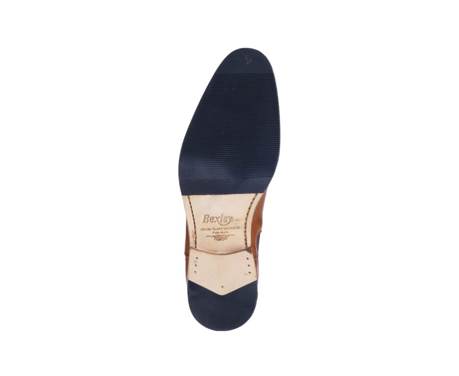 Botines Chelsea Hombre Coñac Patinado - DAWSON II PATIN