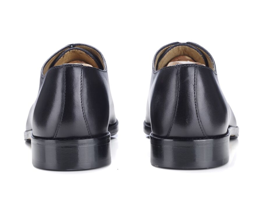 Zapatos Oxford para hombre Negro Suela de piel con patín - PETER PATIN