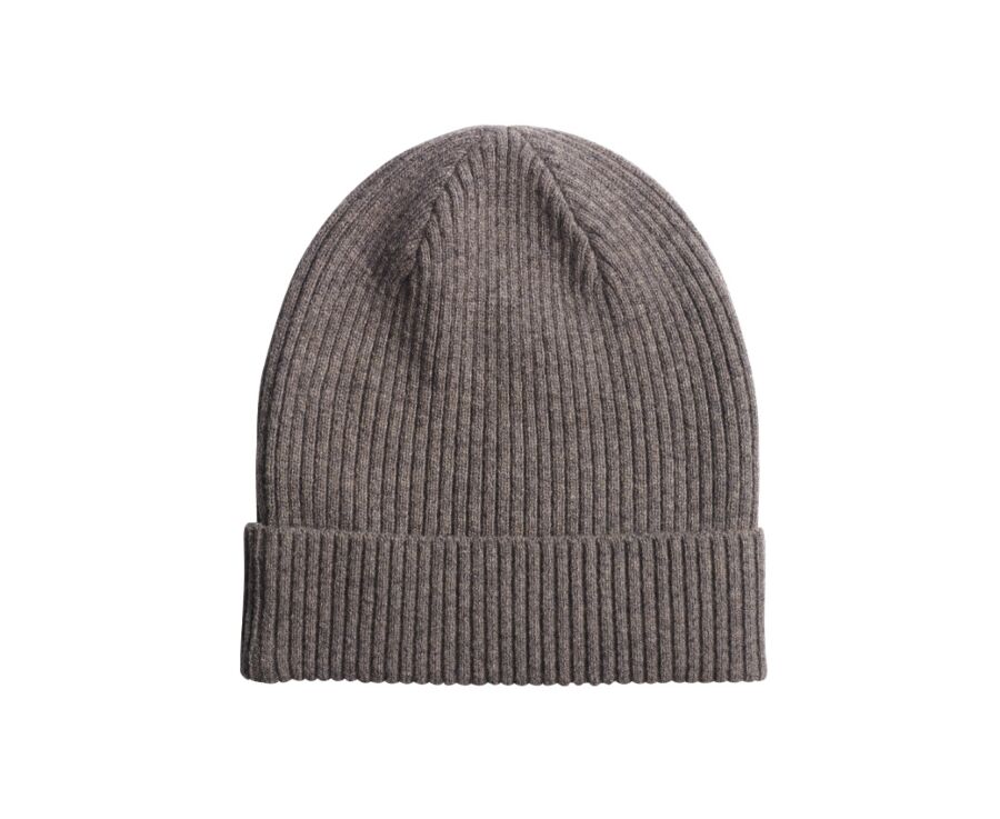 Gorro de lana para hombre Gris Topo moteado - BENNETH