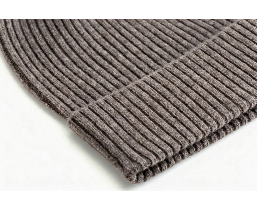 Gorro de lana para hombre Gris Topo moteado - BENNETH