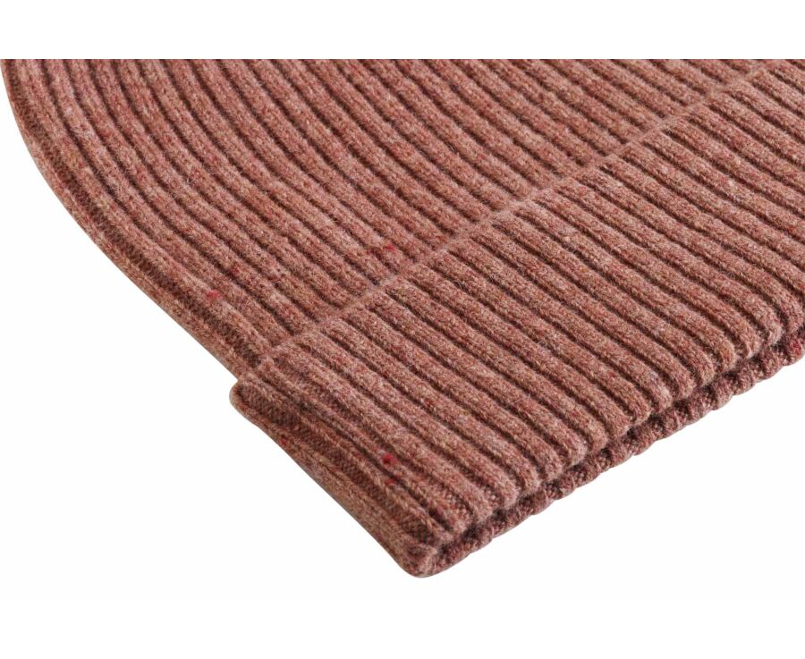 Gorro hombre óxido jaspeado de lambswool - BENNETH