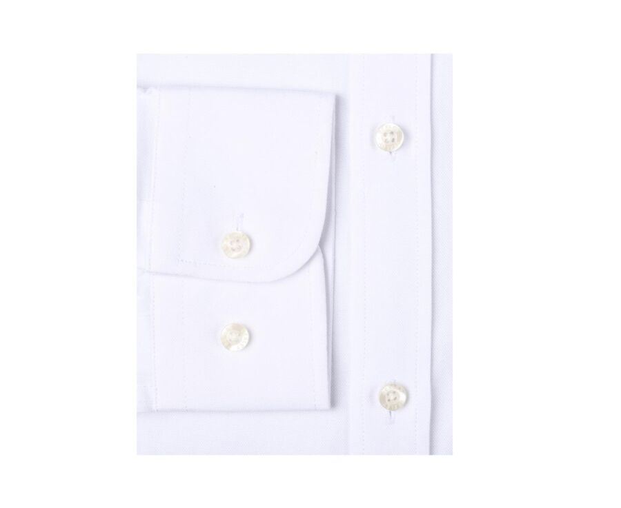 Camisa Oxford de algodón blanca - EVRARD
