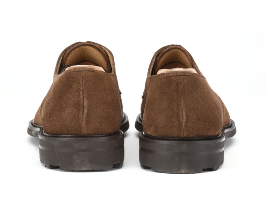 Zapatos Derby de hombre de ante Habana suela de caucho - DOVER GOMME CITY II