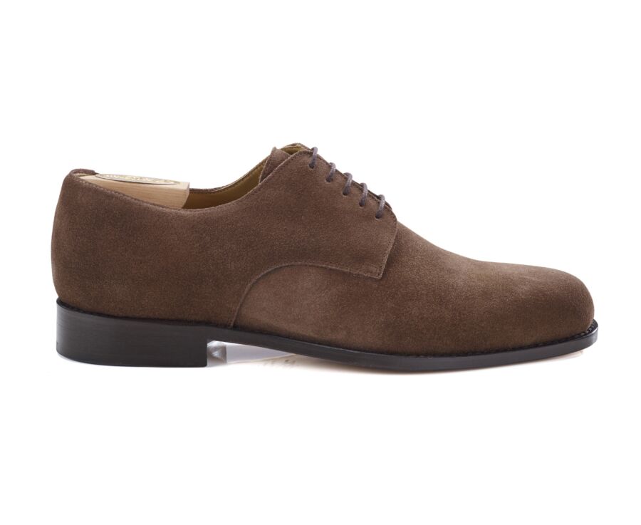 Zapatos derby ante habana para hombre con suela de cuero - DOVER
