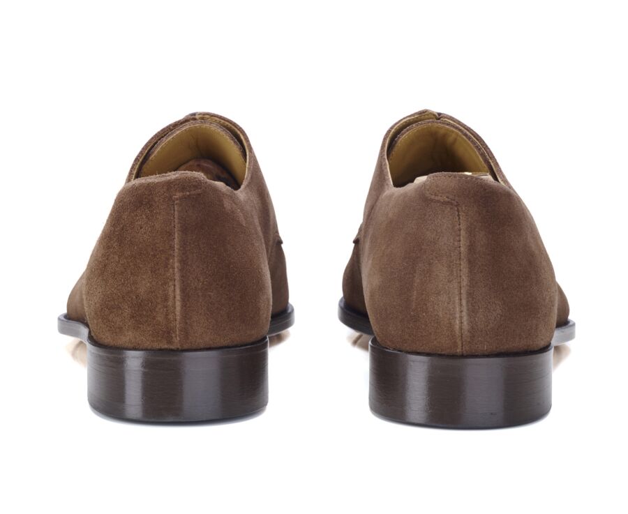 Zapatos derby ante habana para hombre con suela de cuero - DOVER