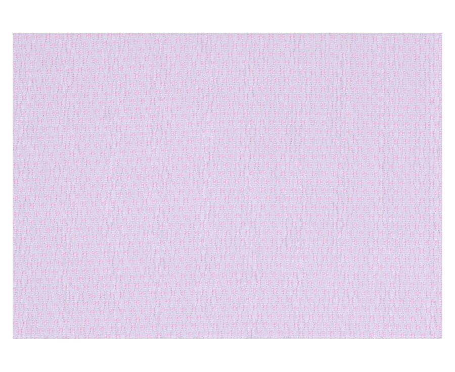 Camisa Oxford Rosa claro y Blanco - Cuello italiano - ERNESTO