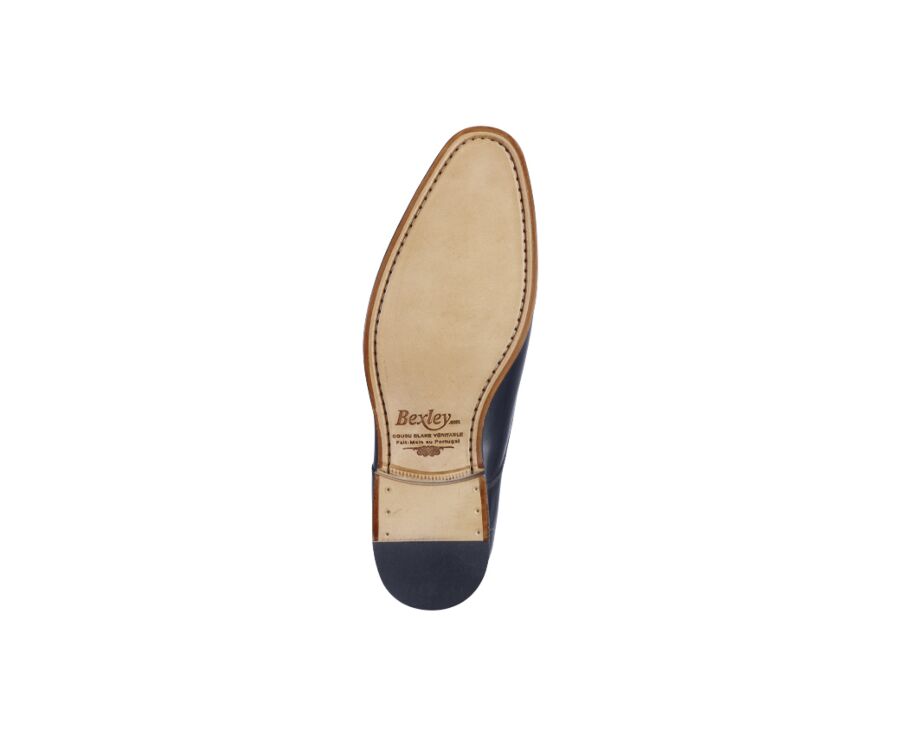 Zapatos Derby de hombre Suela de cuero Negro - GILWELL