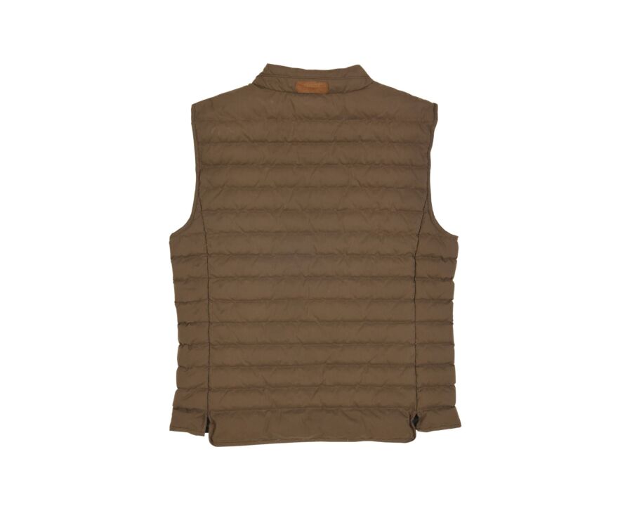 Chaqueta de plumas sin mangas para hombre Marrón - NIELS II