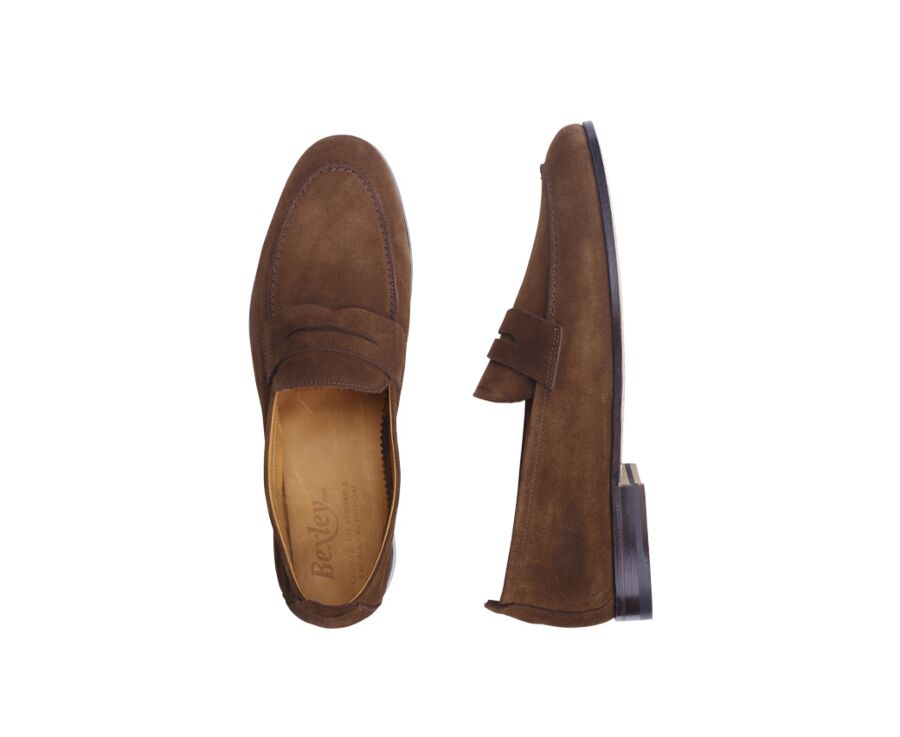 Mocasín de ante ante Habana para hombre - CEVIO